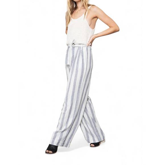 NEW RAILS jess wide leg pant in laguna stripe - Picture 2 of 3